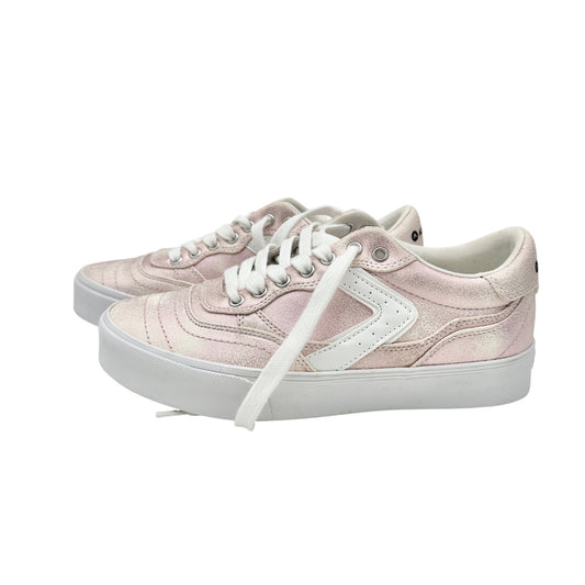 Airwalk Harley Sneakers Womens 6M Pink Metallic Lace Up Casual Shoes Durable