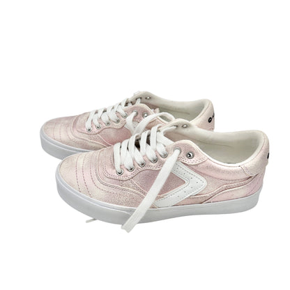 Airwalk Harley Sneakers Womens 6M Pink Metallic Lace Up Casual Shoes Durable