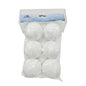 Winter Snowballs Bag of 6 White Foam Balls for Crafts or Decor 2.5" Dia Each