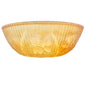Jeannette Iris & Herringbone Marigold Bowl 8 inch Carnival Glass