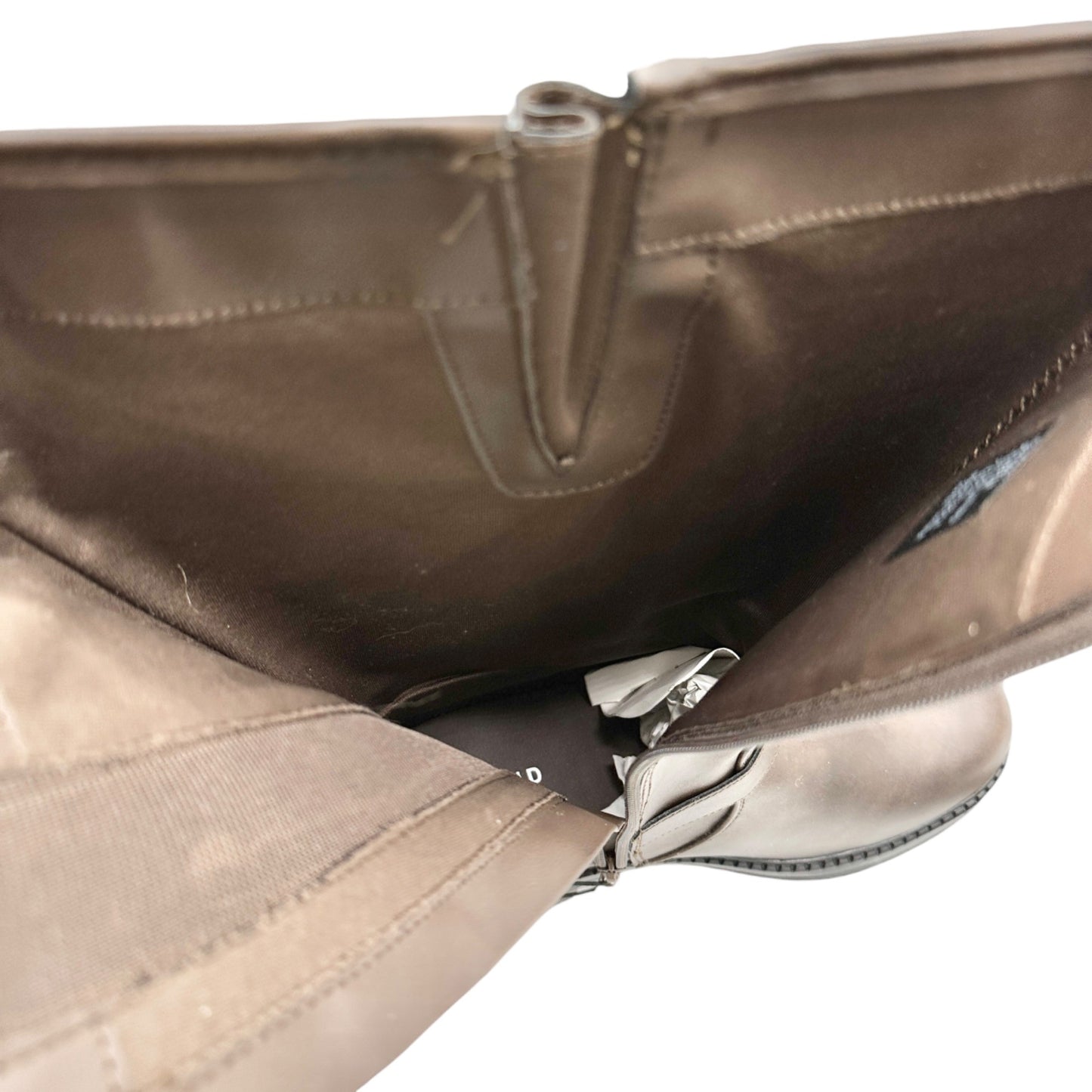 Torrid Moto Buckle Boots Womens Size 10WW Brown Wide Calf Zip Closure NWT