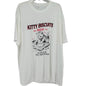 Kitty Biscuits Bakery Graphic T Shirt Unisex XXXL White Cotton Oversized Fit
