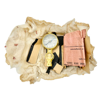 Vintage Opera Glasses Triumph Magnifying Lens Folding Design Original Packaging