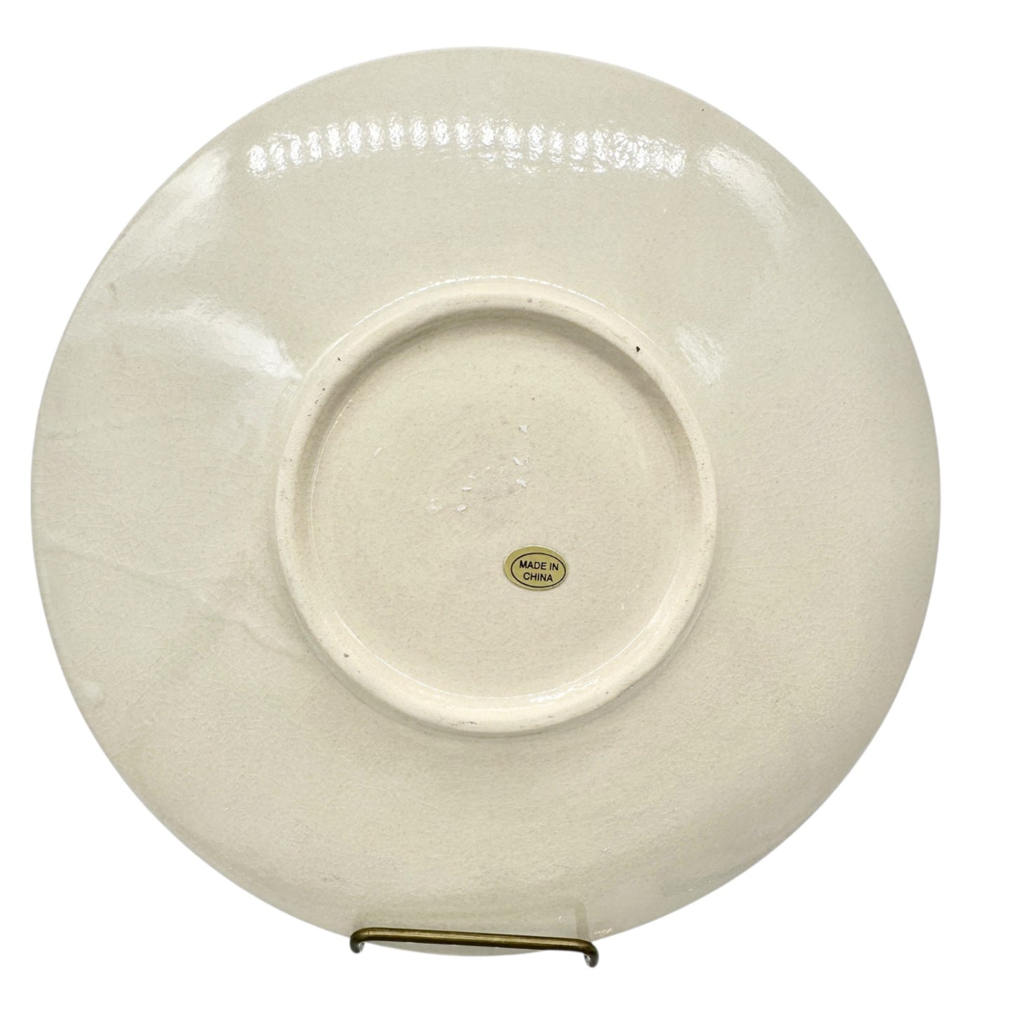 Snowman Cookie Plate Holder With Plate Kit Winter Decor in Original Packaging