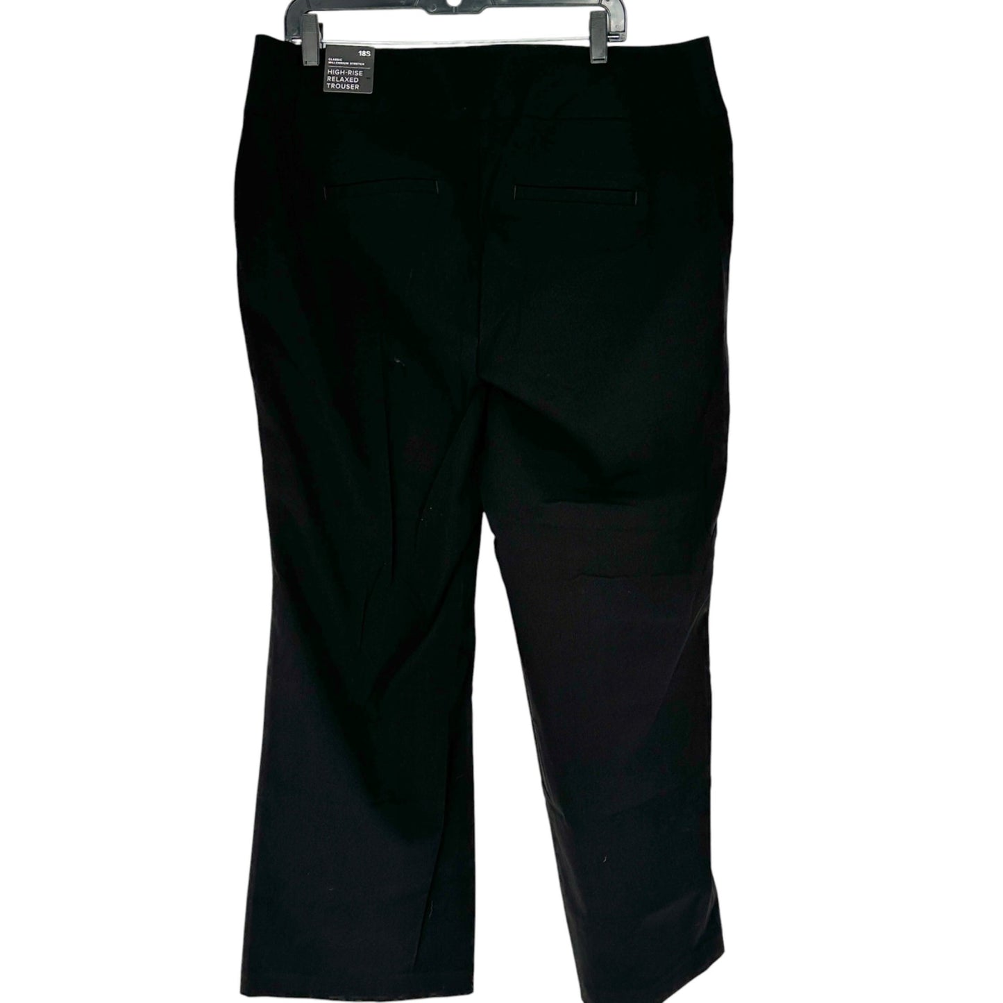 Studio By Torrid Trousers 18S Classic Millennium High Rise Stretch Relaxed Black