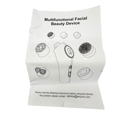 Multifunctional Facial Beauty Device With Attachments and Storage Bag NEW