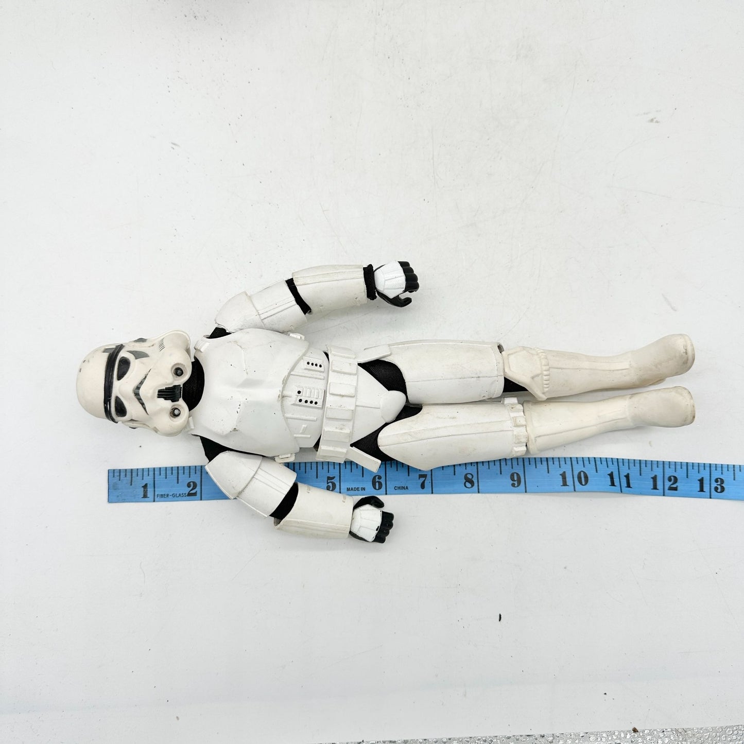 Vintage 1997 Kenner Star Wars Darth Vader and Stormtrooper Action Figures 12 in