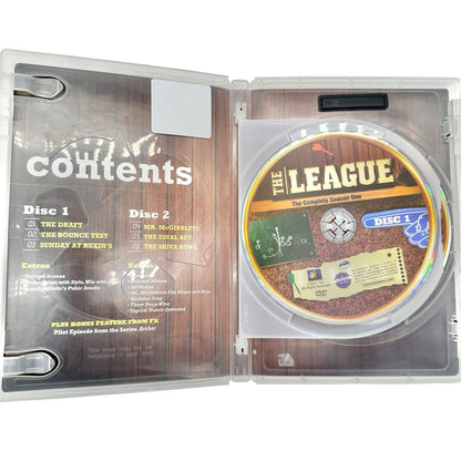 The League: The Complete Season One (DVD, 2010, 2-Disc Set)  With Extended Cuts
