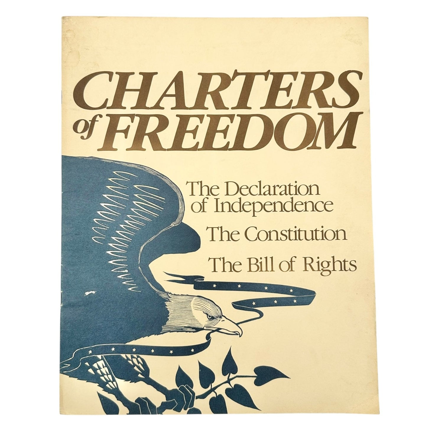 Charters Of Freedom Booklet Declaration Independence Constitution Bill Of Rights