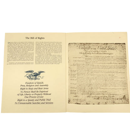 Charters Of Freedom Booklet Declaration Independence Constitution Bill Of Rights