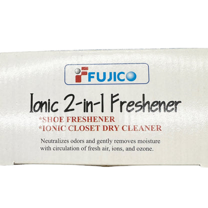 Ionic 2 In 1 Freshener for Shoes or Closet Odors or Moisture -Power Adapter+Hook
