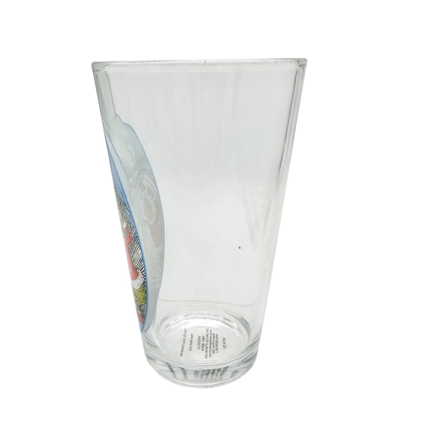The Grinch Glass Tumbler 12 Oz Dr. Seuss Design Vandor LLC Christmas Cheer
