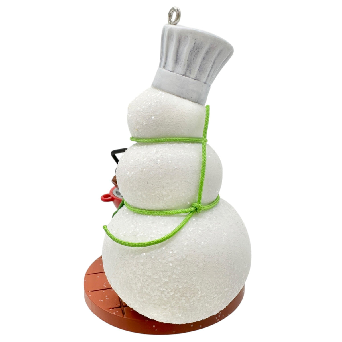 Hallmark Keepsake Grillin And Chillin Snowman 2008 Christmas Ornament T. Steiger