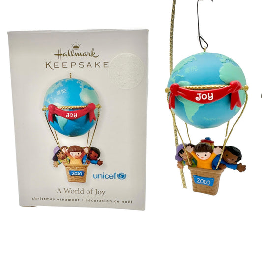 Hallmark Keepsake 2010 A World Of Joy UNICEF Ornament in Box Christmas Decor