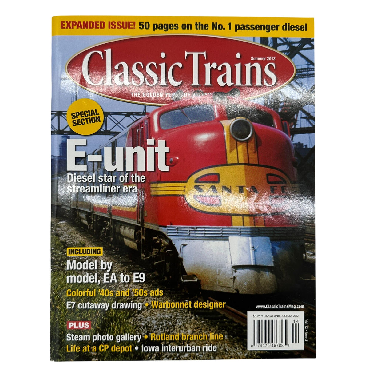 Classic Trains 3 Magazines E Unit Diesel Special Trains Of The 1940s Rail Histry