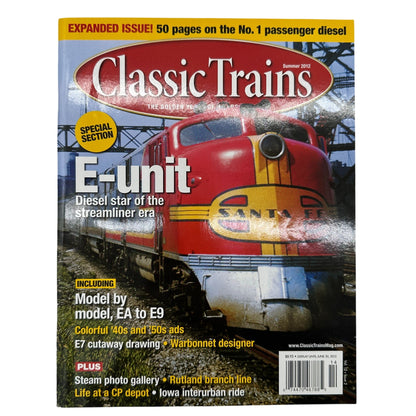 Classic Trains 3 Magazines E Unit Diesel Special Trains Of The 1940s Rail Histry