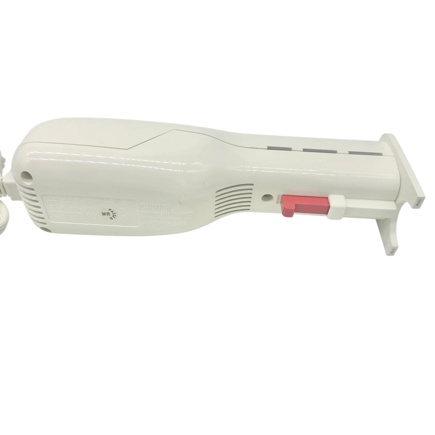 Toastmaster 6109 Electric Carving Knife Stainless Steel Serrated Blade & Manual