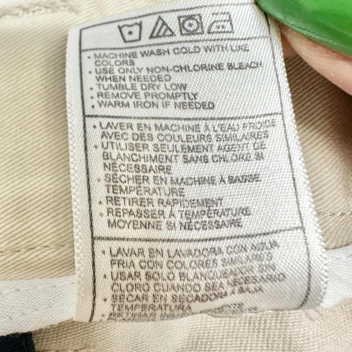 Harbor Bay Mens Beige Cotton Shorts Size 56 Relaxed Fit Lightweight Casual Wear