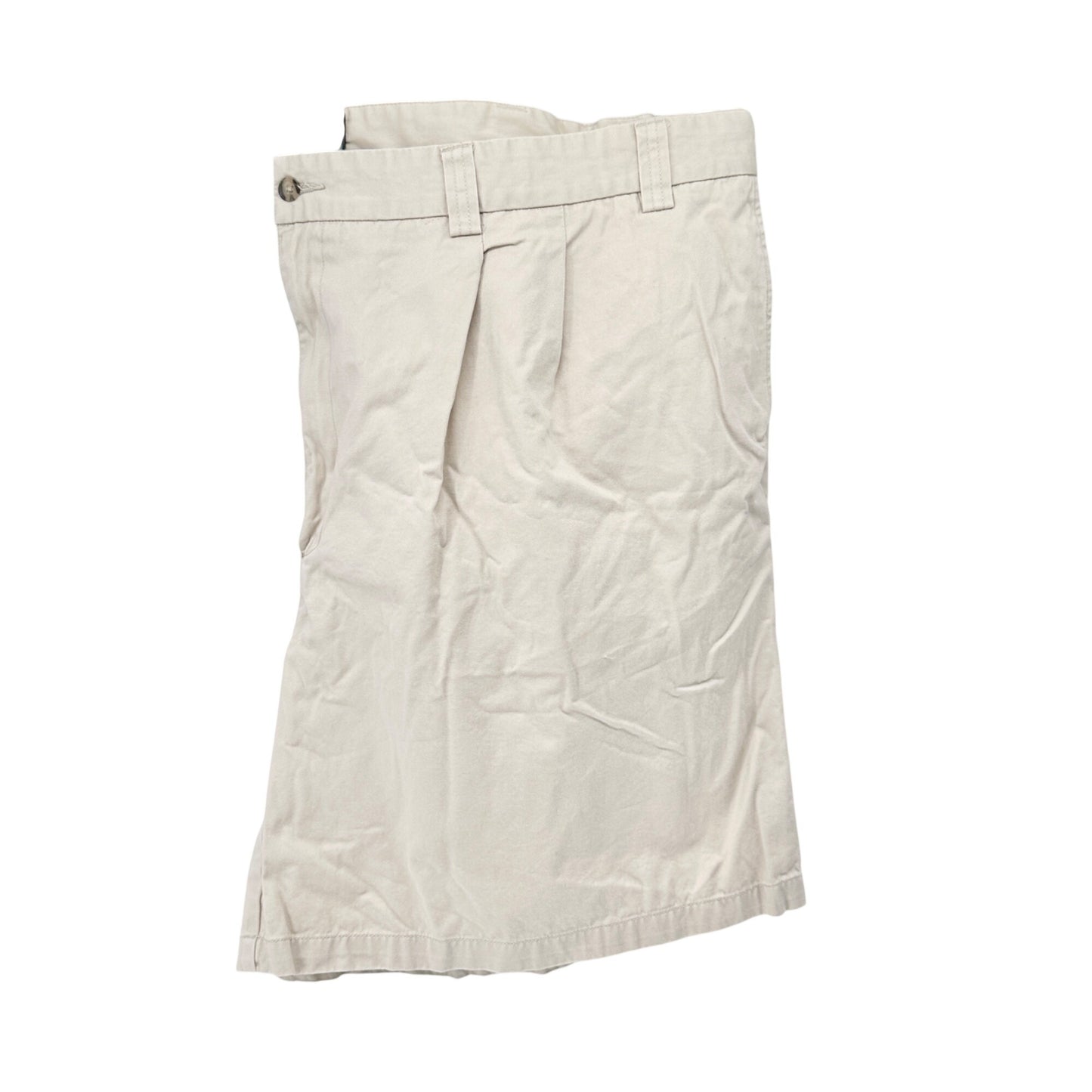 Harbor Bay Mens Beige Cotton Shorts Size 56 Relaxed Fit Lightweight Casual Wear