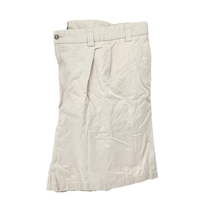 Harbor Bay Mens Beige Cotton Shorts Size 56 Relaxed Fit Lightweight Casual Wear