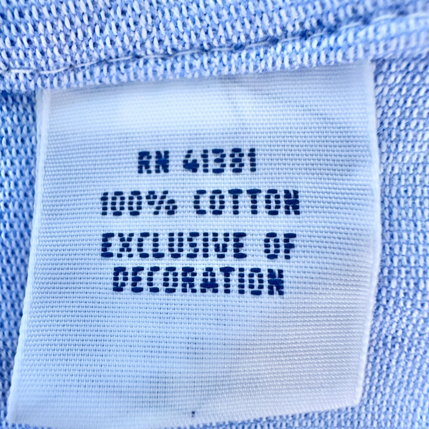 Ralph Lauren Oxford Shirt Dress Womens Large Blue 100% Cotton Knit Long Sleeves