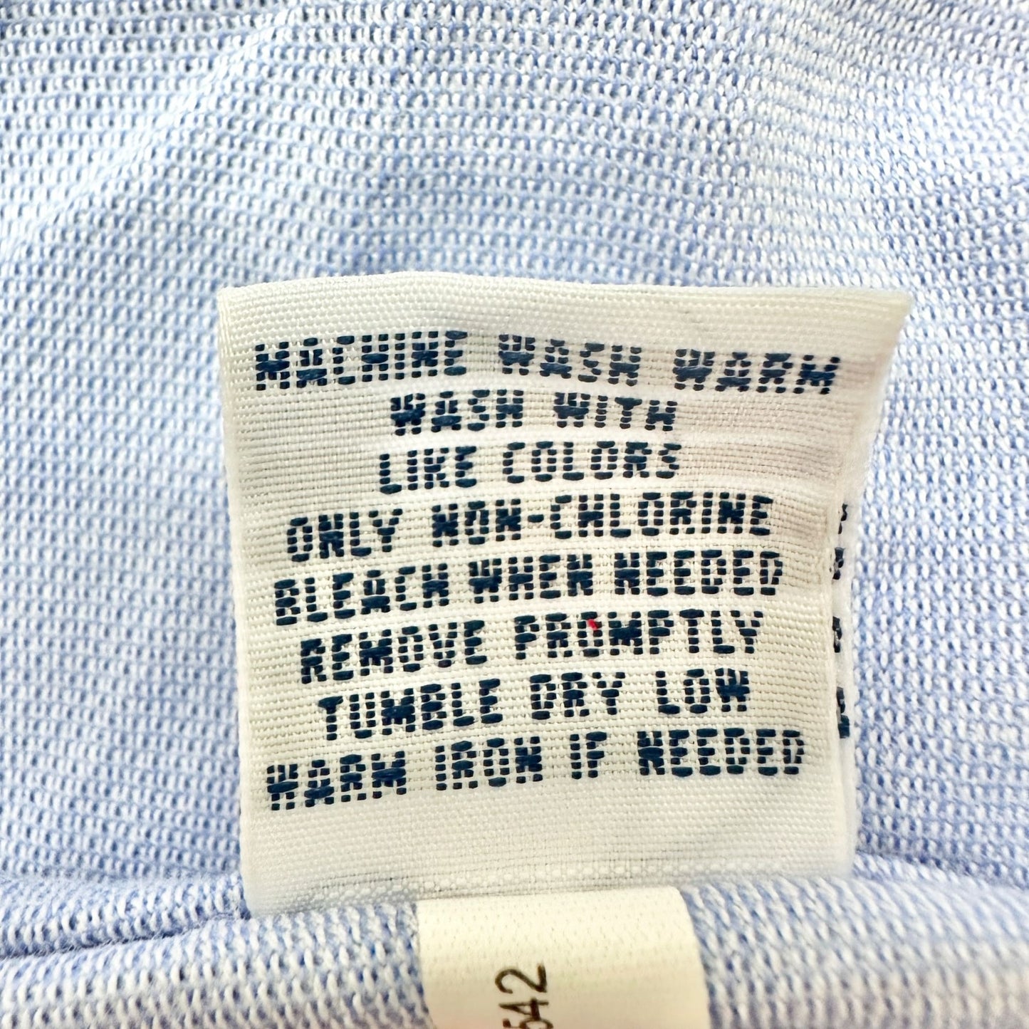 Ralph Lauren Oxford Shirt Dress Womens Large Blue 100% Cotton Knit Long Sleeves