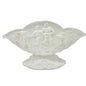 Antique Alcabaca Portugal Planter Centerpiece Fruit Bowl White Ceramic 17x8x6.5