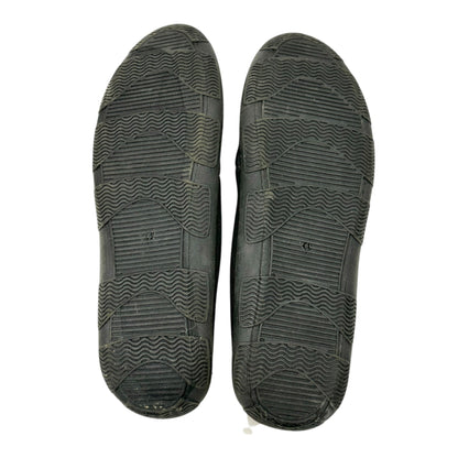 Ladies Aqua Sock L 9-10 Black Blue Lightweight Comfortable Slip-On Design NWT