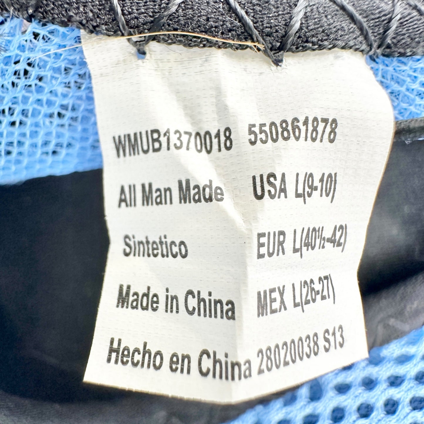 Ladies Aqua Sock L 9-10 Black Blue Lightweight Comfortable Slip-On Design NWT