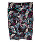 LuLaRoe Cassie Skirt Womens M Black w Purple Teal Gray Paisley NWT