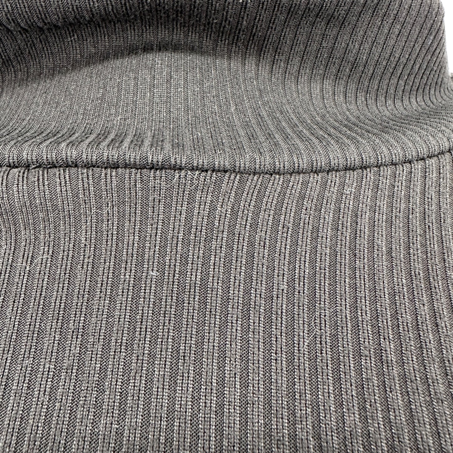 Lularoe Penelope Top Womens 3XL Black Ribbed Mock Neck LS Polyester Spandex NWT