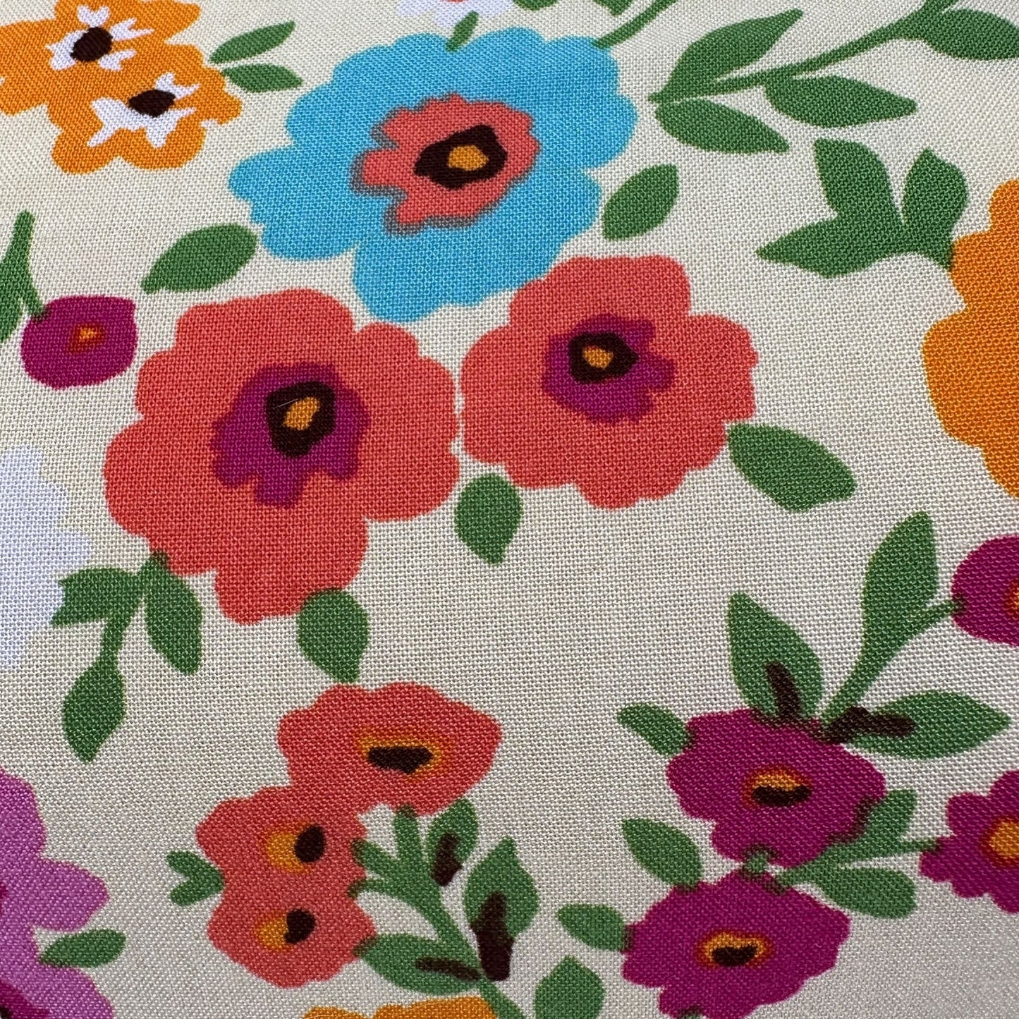 Haptics By Holly Harper Peasant Top Womens S Floral Print Lightweight 3/4 Sleeve