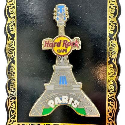 Hard Rock Cafe Pin Eiffel Tower Guitar Paris Limited Ed Souvenir Collectible NEW