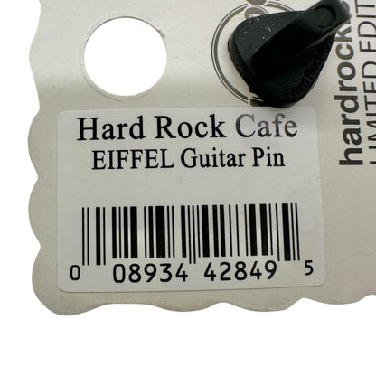 Hard Rock Cafe Pin Eiffel Tower Guitar Paris Limited Ed Souvenir Collectible NEW