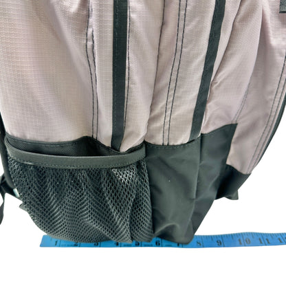 LL Bean Backpack Pink Black Multiple Compartments Headphone Port Computer Pocket
