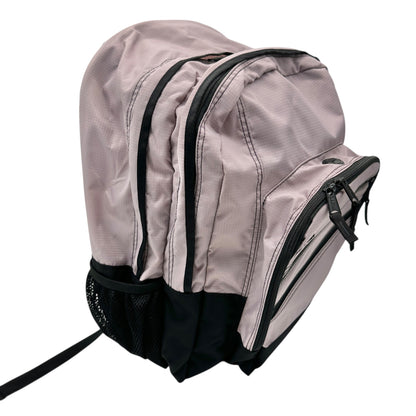 LL Bean Backpack Pink Black Multiple Compartments Headphone Port Computer Pocket