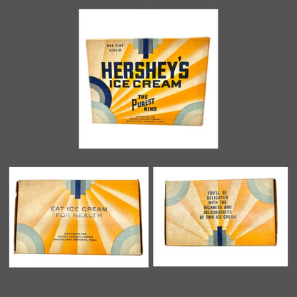 Vintage Devoine Mavis Chocolate Tin Hersheys Ice Cream Box Van Houten Cocoa Can