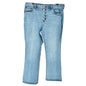 EVRI Denim Jeans Womens 18W Button Fly High Rise Bootcut Light Wash Vintage Look