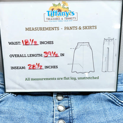 EVRI Denim Jeans Womens 18W Button Fly High Rise Bootcut Light Wash Vintage Look