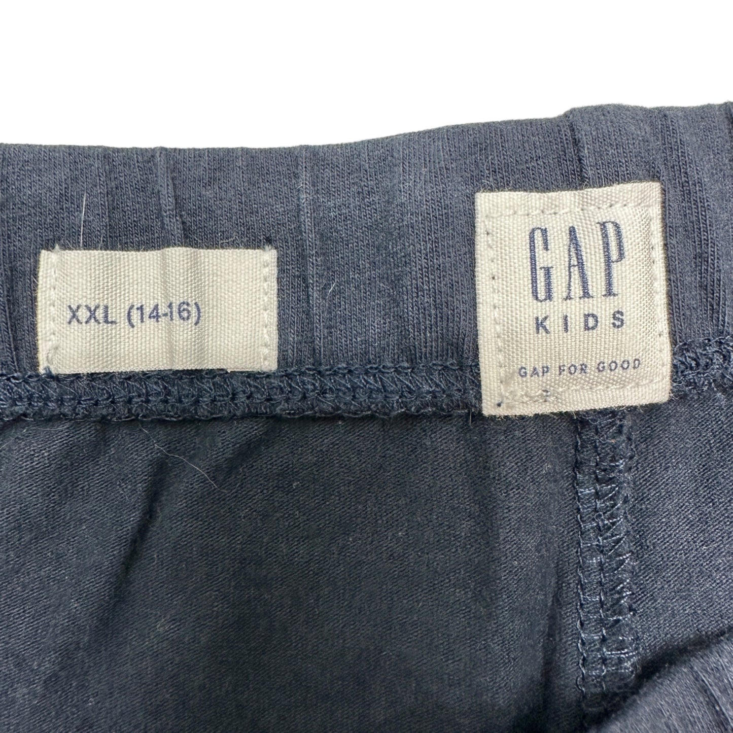 Gap Kids 2 Pair of Pants XXL (14-16) Solid Navy and Solid Gray