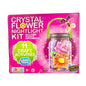 Crystal Flower Nightlight Kit With 11 Fun Kids Science Activities by Learn & Climb
