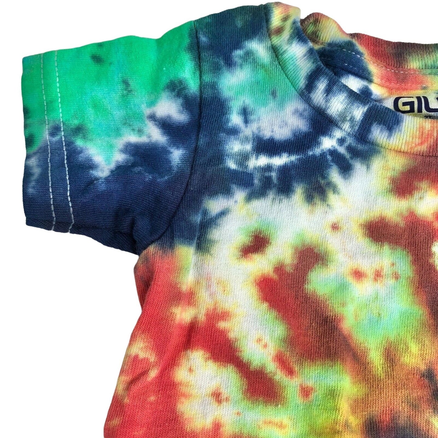 Gildan Tie-Dye Short-Sleeve Tee 2T NEW Swirl Fun Colorful