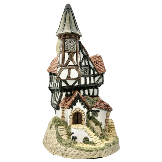 David Winter 1986 There Was A Crooked House Handcrafted Collectible Chips Shown