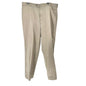 Dockers Premium Mens Relaxed Fit Khaki Pants W38 L34 Flat Front Cotton No Iron