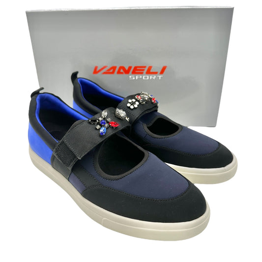 VANELI Sport Oldys 8.5N Navy Nicole Combo Lightweight Shoe Jewels in Box