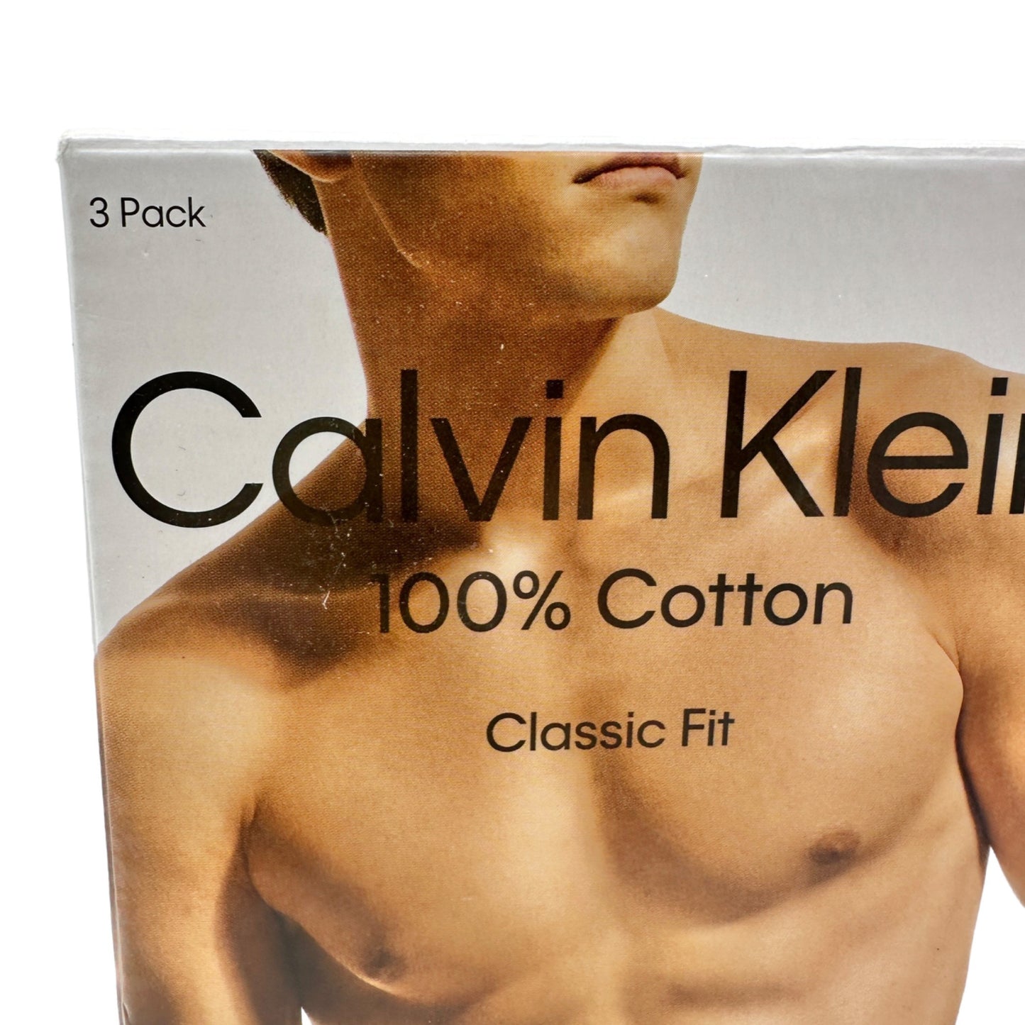 Calvin Klein Mens Briefs 2XL 3 Pack Cotton Classic Fit Black NIB