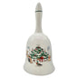 Christmas Ming Pao Woodland Ceramic Bell Festive Tree and Animals Design 6 inch
