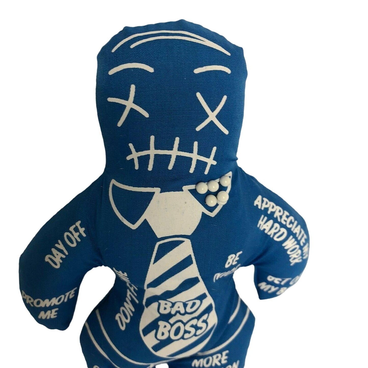 Bad Boss Voodoo Doll Toy Comes with Pins NIB Funny Joke