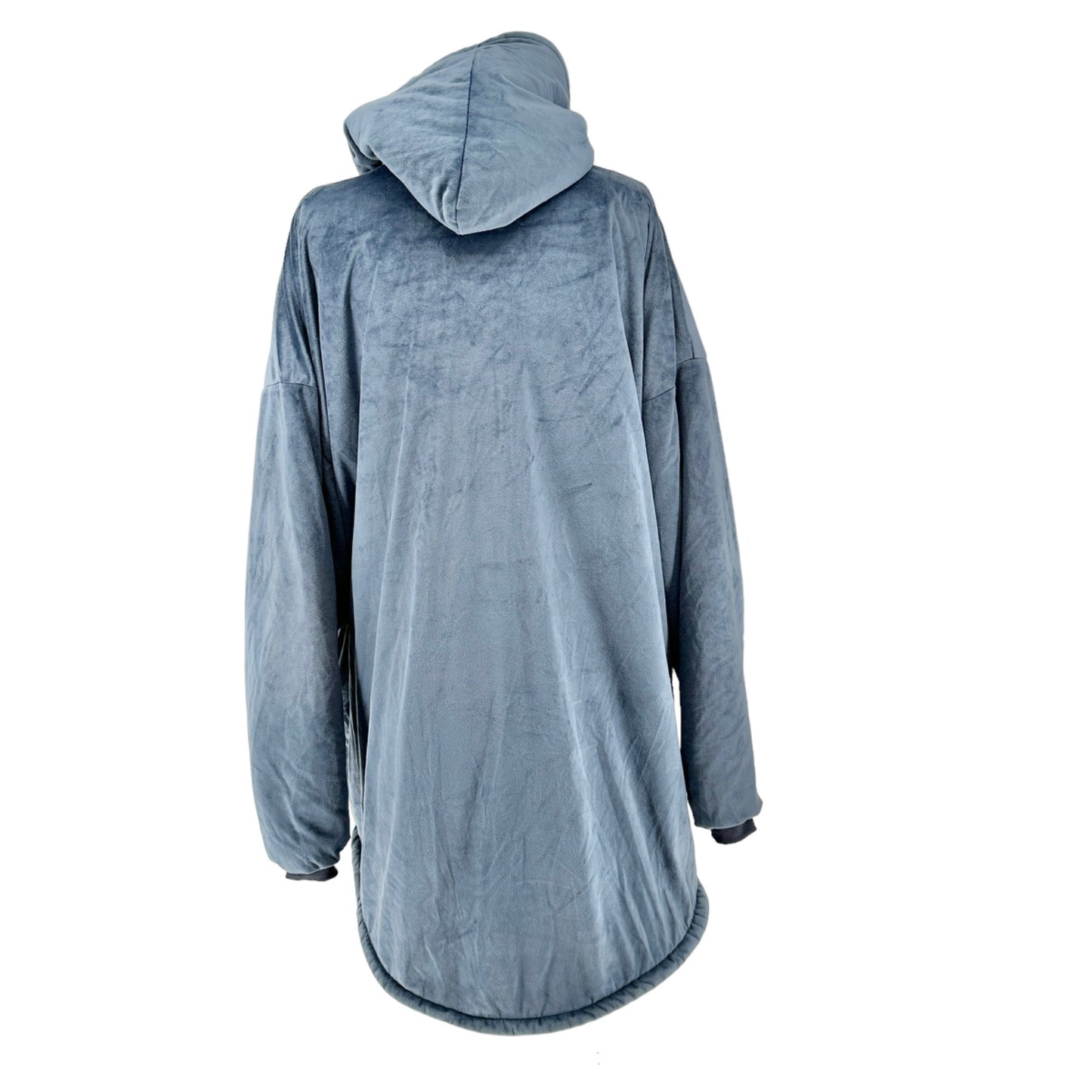 The Comfy Original The Blanket You Wear Blue Fleece Lined