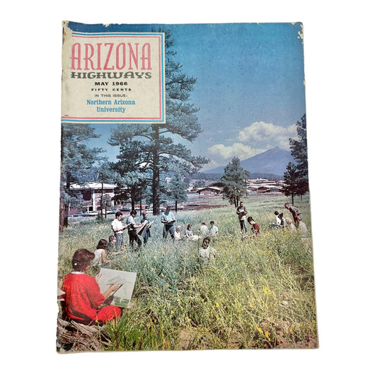 Arizona Highways Magazine May 1966 Northern Arizona University Issue